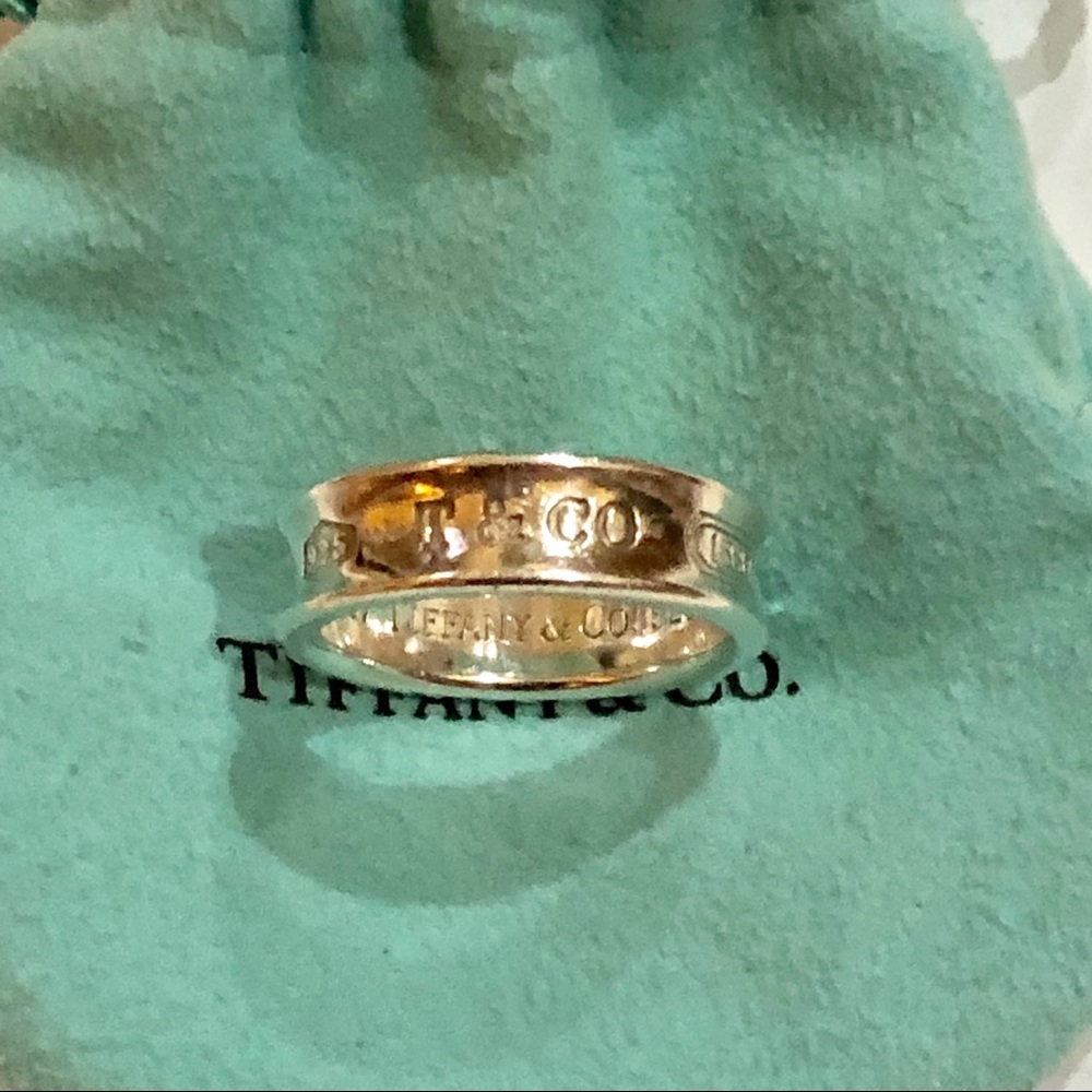 Tiffany & co. Sterling Silver Ring sz 8